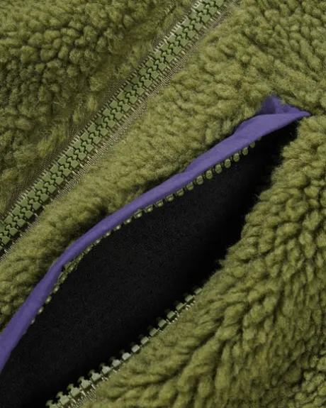 Terrain Highpile Jacket, Moss