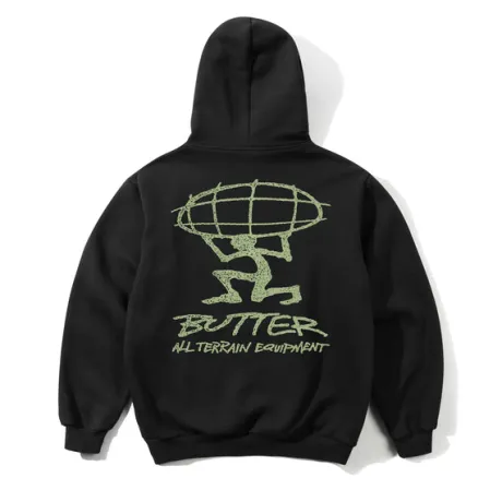 Terrain Pullover Hood, Black