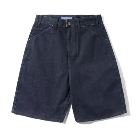 Trim Denim Shorts, Rinsed Indigo