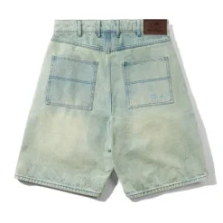 Trim Denim Shorts, Sunfade Blue