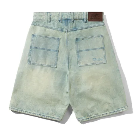 Trim Denim Shorts, Sunfade Blue