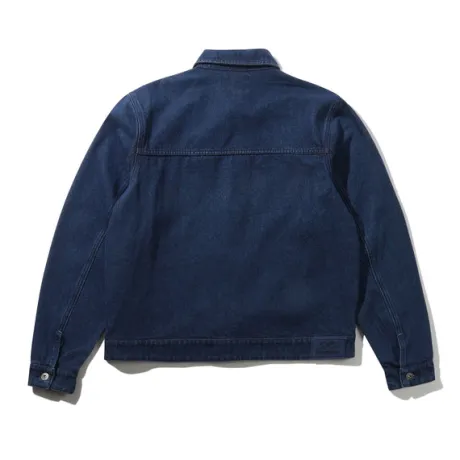 Trucker Denim Jacket, Dark Blue
