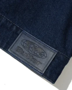 Trucker Denim Jacket, Dark Blue