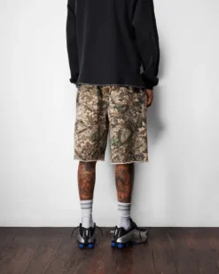 Waffle L/S Top, Forest Camo