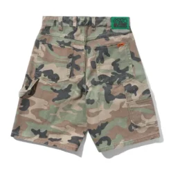 Weathergear Denim Shorts, Woodland Camo