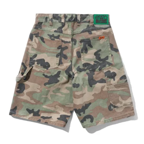 Weathergear Denim Shorts, Woodland Camo
